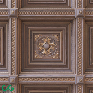 Coffered ceiling